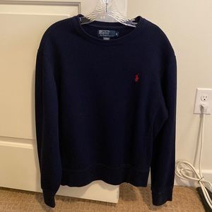 Medium Polo Ralph Lauren Crewneck Navy Sweater - Like New!